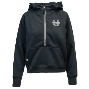Women's U-State Patch Aggies 1/2 Zip Hooded Sweatshirt